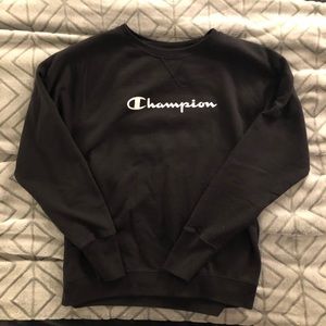 Black Champion crew neck